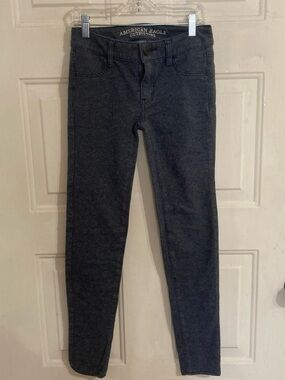 American Eagle Outfitters Women’s Charcoal Skinny Jeans